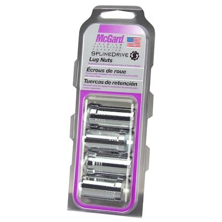 Mcgard SPL DRV LUG NUT PACKAGED/4 14X1.5 CHROME 65310